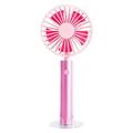 Oneshit Small USB Charging Handheld Fan Portable Desktop Vertical Fan Electric Fan Summer Clearance Fans Red