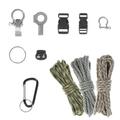 Paracord Planet DIY Ultimate Paracord Kit - 30 Feet of 550 Paracord & 10 Essential Necessities to Make Your Own Survival Paracord Bracelets Lanyards Tools
