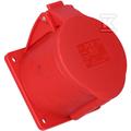 Prise de carte 32 a 5P 400 v 75 x 75 rouge IP44 twist 325-6F7 PCE 5907711120049