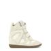 'balskee' Wedge Boots - Gray - Isabel Marant Sneakers