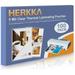 HERKKA 100 Pack Laminating Sheets Hold 11 x 17 Inch Sheet 5 Mil Clear Thermal Laminating Pouches 11.5 x 17.5 Inch