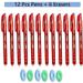 85Pcs/Set Gel Pen 0.5mm Erasable Pens Blue/Black ink Refills Rod Washable Handle School Writing Office Kawaii Stationery Gel Pen