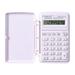 Deyared Summer Back to School Savings Mini Scientific Calculator Digit LCD Display Student Candy Color Computer Small Portable Flip Counter Calculator for School Office Home