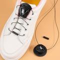 1pair Metal Wire Swivel Automatic Buckle Shoelaces, Sneaker Shoelaces No Tie Shoe Laces Quick Lock Shoestrings