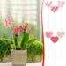 6pcs Valentineâ€™s Day Ground Mother Day Decorative Metal Stakes For Garden Mom Gift Mother s Day Gift for Mom Give Your Best Love to the Most Beautiful One in Your Heart