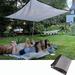 Oneshit 6.5 x 13 Sun Shade Canopy Clearance Sale 90% Shade Fabric Sun Shade Cloth Screen With Reinforced Grommets For Outdoor Patio Garden Pergola Cover Canopy Gray