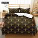 Fish Scales Bedding Set Geometric Pattern Duvet Cover Set Microfiber Comforter Cover Single Double Size For Kids Teen