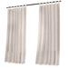 Outdoor Indoor Curtains Outdoor Curtains with Eyelets 2 Tablets Balcony Curtain Opaque Sun Protection Curtain Outdoor Curtains Natural White 132 X 21