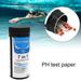 Cleaning Supplies for Housekeeping Clearance Sale 7 In 1 Water Quality Test Paper Swimming Pool Ph Test Strip Pool Test Strip Drinking Water Chemistry Test 50Pcs