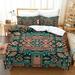 Home Bedclothes Gypsy Traditional Pattern Printed Comforter Cover Pillowcase Fashion Bedspreads California King (98 x104 )