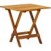 Table Outdoor Side Table Folding Patio Table Garden Table for Picnic Camping Porch Deck Lawn Backyard SolidWood