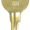 Compx 046 File Cabinet Desk Or Cubicle Replacement Key 046