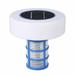 Swimming Pool Disinfection Solar Powered Ionizer Water Purifier Fountain Cleaner White Plastic