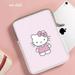 Sanrio Hello Kitty Cute Cartoon Laptop Tablet Inner Case Bag Ipad 7.9 9.8 10.2 11 Inch Sleeve Pouch For Macbook Ipad Pro 2021