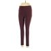 Crz Yoga Yoga Pants - Mid/Reg Rise: Burgundy Activewear - Women's Size Medium