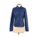 Eddie Bauer Coat: Blue Argyle Jackets & Outerwear - Women's Size Small