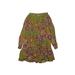 Lands' End Dress: Green Print Skirts & Dresses - Kids Girl's Size 10