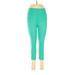 Fila Sport Active Pants - Mid/Reg Rise: Green Activewear - Women's Size Medium