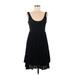 Eloise Casual Dress - A-Line Scoop Neck Sleeveless: Black Print Dresses - Women's Size Medium