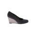 Aerosoles Wedges: Gray Solid Shoes - Women's Size 8 - Round Toe