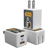 Keyscaper The Mandalorian Color Block USB A/C Charger