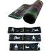 Mad Owl Fitness Gear Guru Tutor Yoga Mat + With Booty Bands Strengthening & Non-Slip Lightweight and Portable Exercise Mat for Women/Men Workout Home Pilates & Floor Exercises
