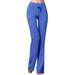 Women s Stretch Pants Yoga Straight Leg Drawstring Running Active Sweatpants Classic Elastic Waisted Lightweight Business Long Trousers Wide-Leg Dress Casual Golf Slacks with Pockets