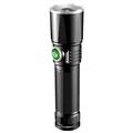 Rechargeable 1500 LM Powerful LED Tactical Flashlight Super Bright Zoom Torch M5T2