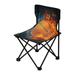 Basketball Ball Fire Portable Camping Chair Outdoor Folding Beach Chair Fishing Chair Lawn Chair with Carry Bag Support to 220LBS