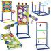 Carnival Games for Kids - Yard Games Include: Ring Toss Beanbag Ball Shooting Target Game Ladder Toss Darts Board Tic Tac Toe Birthday Party Activities Portable Backyard Outdoor Games for Kids