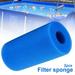 Walbest 2 Pieces Reusable Washable Sponge Swimming Pool Filter Core Tube Column Accessories Replacement Pool Filter Foam Sponge(7.87 x 3.94 )