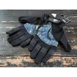 Adidas AeroReady Training Black/Shear Blue Workout Gym Grip Performance Gloves A