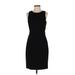 J.Crew Factory Store Casual Dress - Sheath High Neck Sleeveless: Black Solid Dresses - New - Women's Size 2