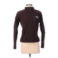 The North Face Jacket: Short Brown Print Jackets & Outerwear - Women's Size Small