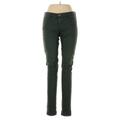 Adriano Goldschmied Jeans - Low Rise Skinny Leg Denim: Green Bottoms - Women's Size 29 - Dark Wash