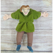 Disney Toys | Disney Hunchback Of Notre Dame Plush Quasimodo Hand Puppet Burger King Green 9" | Color: Brown/Green | Size: 9 In