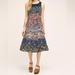Anthropologie Dresses | Anthropologie Maeve Larkspur Midi Dress Sz: 2 Nwot | Color: Blue/Pink | Size: 2