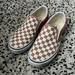 Vans Shoes | Checkered Pink And White Slip On Vans Checkerboard Low Women’s Size 8.5 | Color: Pink/White | Size: 8.5