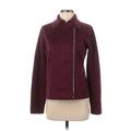 Ann Taylor Jacket: Burgundy Jackets & Outerwear - Women's Size X-Small