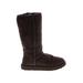 Ugg Australia Boots: Brown Print Shoes - Women's Size 7 - Round Toe