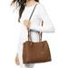 Michael Kors Bags | Michael Kors Mercer Accordion Tote Crossbody Shoulder Bag Brow Women Pre Owned | Color: Brown | Size: Os