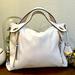 Jessica Simpson Bags | Jessica Simpson Large White Tote Bag/Shoulder Bag | Color: Gold/White | Size: 14l X 12h X 3w