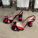 Kate Spade Shoes | Kate Spade Floral Shoes 6b | Color: Black/Pink | Size: 6