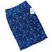 Lularoe Skirts | Lularoe Cassie Skirt Size Small Floral Roses | Color: Blue | Size: S