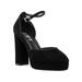 Anthropologie Shoes | Anthropologie Silent D Addie Pump Black Suede Size 41 Sh5 | Color: Black | Size: 10.5