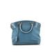 Louis Vuitton Leather Tote Bag: Blue Bags