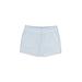 Southern Tide Khaki Shorts: Blue Color Block Bottoms - Women's Size 00 - Light Wash