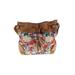 Apt. 9 Crossbody Bag: Pebbled Tan Floral Bags