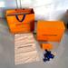 Louis Vuitton Other | 100% Authentic Lv Louis Vuitton Gift Bag, Dust Bag & Shoe Box | Color: Orange | Size: Os