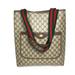 Gucci Bags | Authentic Gucci Brown Monogram Coated Canvas Tote Bag | Color: Brown/Tan | Size: 13l X 4d X 15h